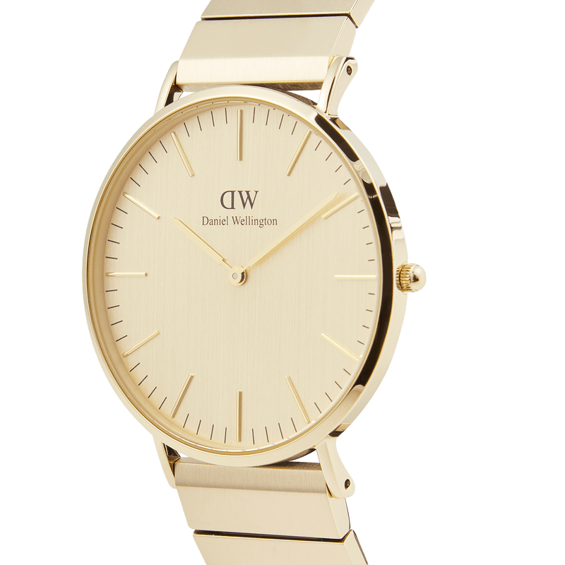 Daniel Wellington Classic Piano Link Gold Unitone Watch