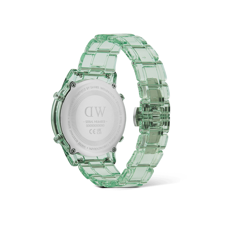 Daniel Wellington Retro Digital Light Green Watch