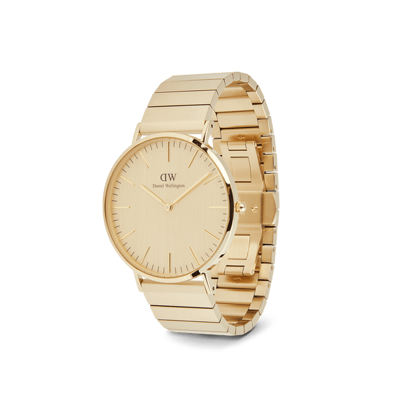 Daniel Wellington Classic Piano Link Gold Unitone Watch