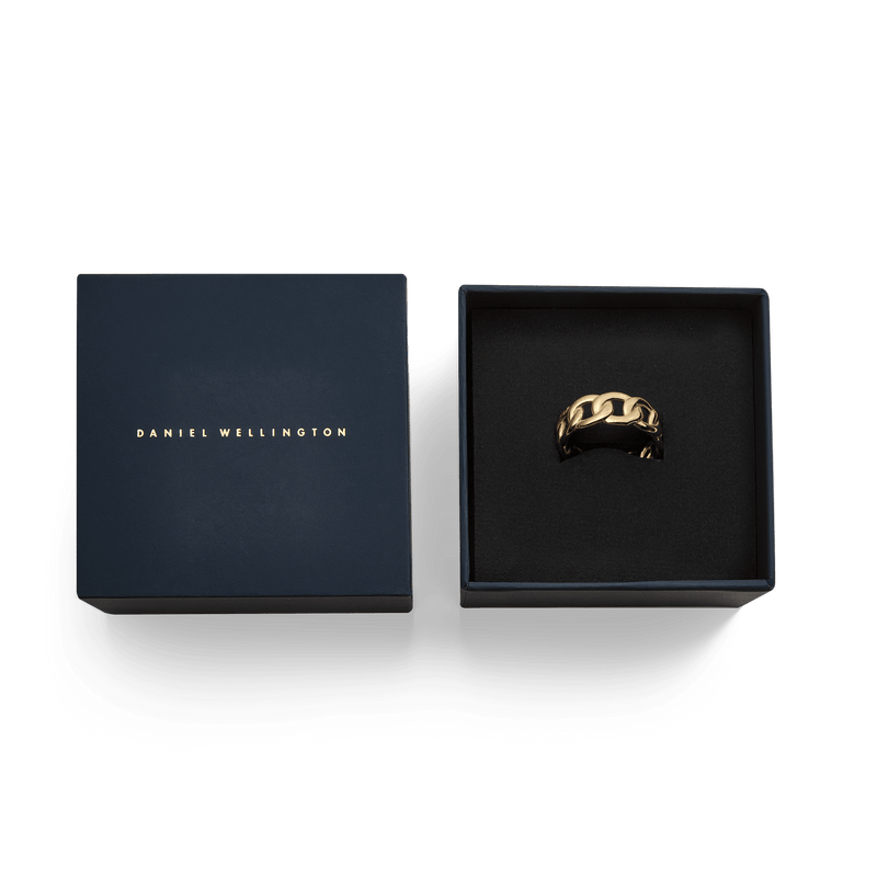 Daniel Wellington Chunky Chain Ring Gold