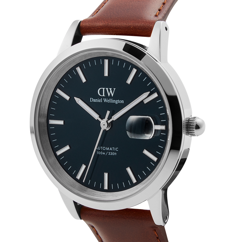 Daniel Wellington Iconic St Mawes Automatic Silver Watch