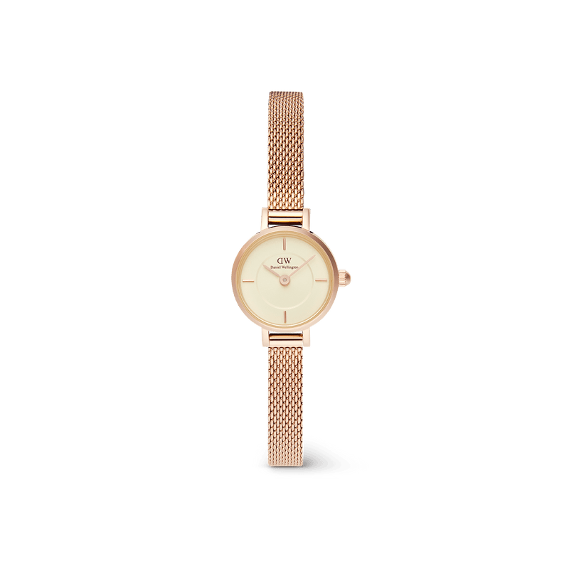 Daniel Wellington Petite Mini Champagne Melrose Watch 19mm