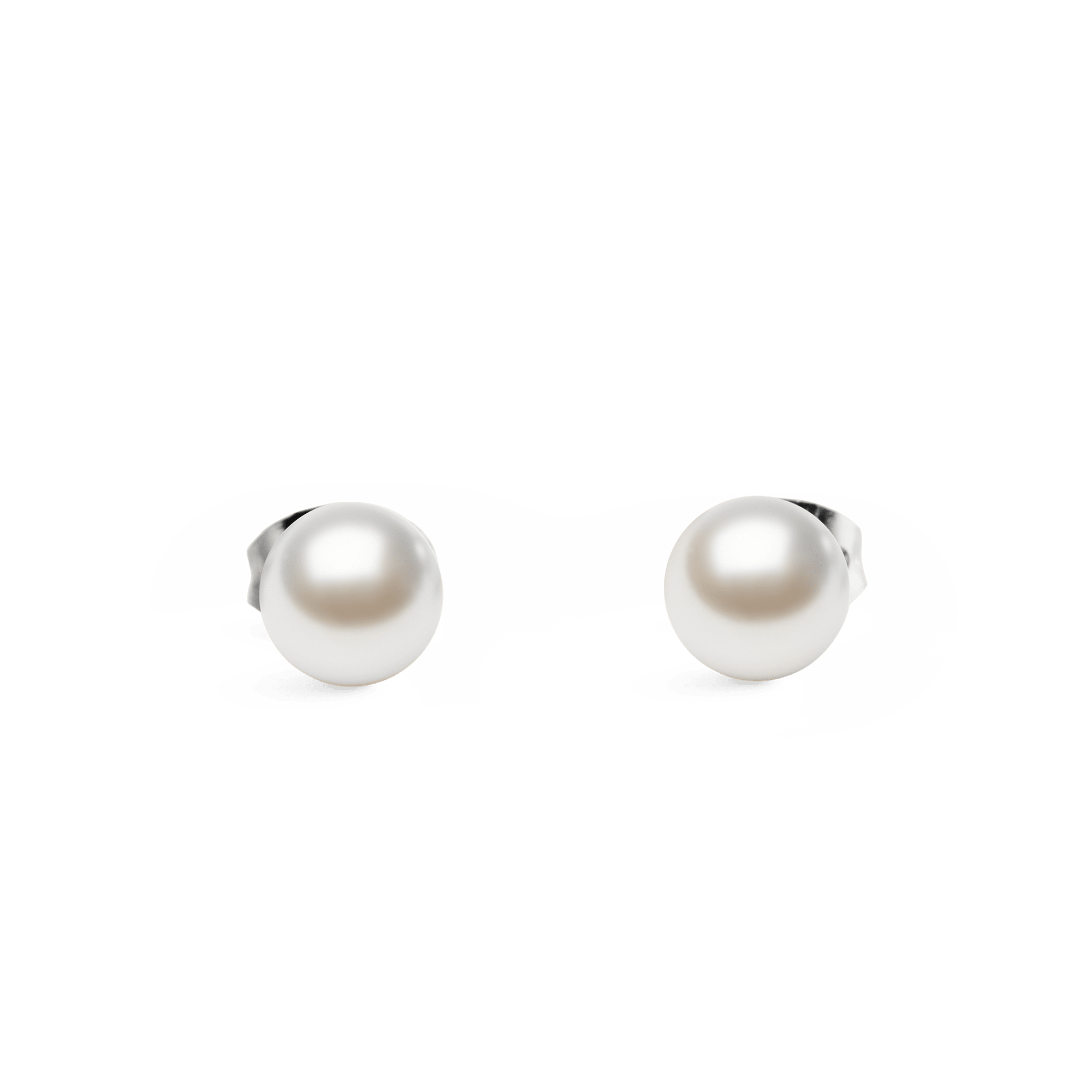 Daniel Wellington Pearl Stud Earring Silver