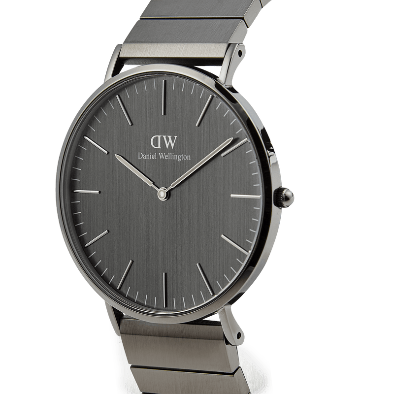 Daniel Wellington Classic Piano Link Graphite Unitone Watch