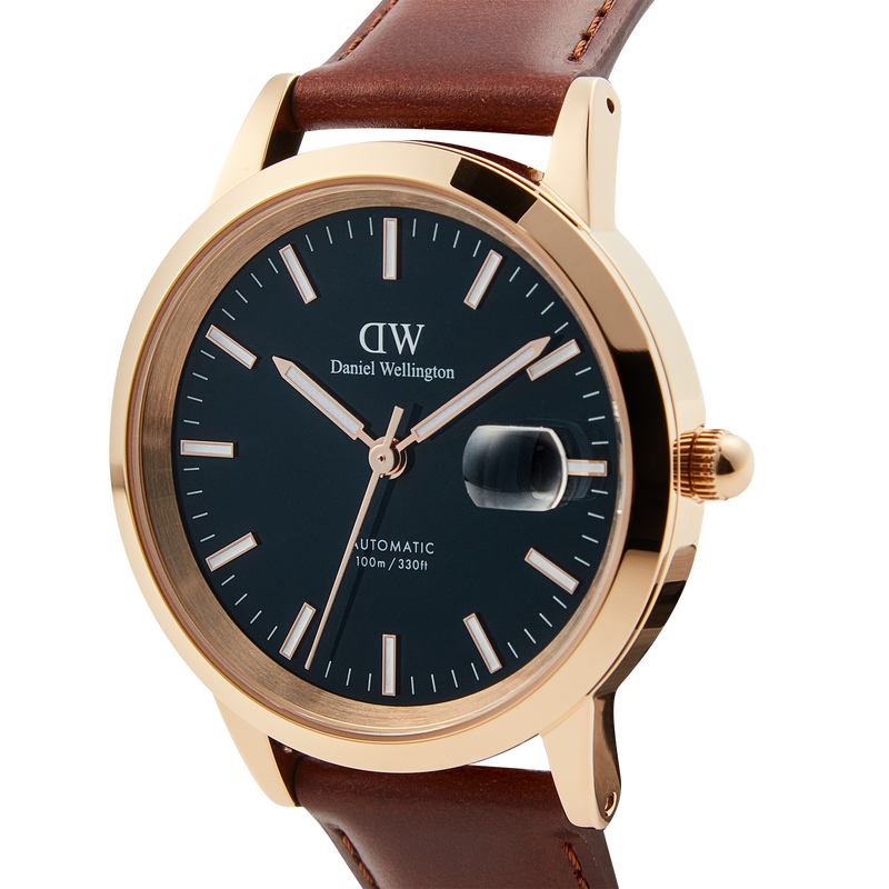 Daniel Wellington Iconic St Mawes Automatic Rose Gold Watch