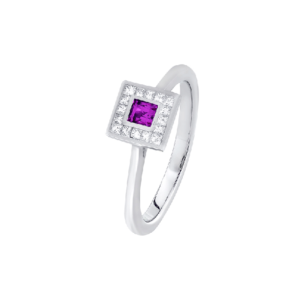 18ct Gold AmethystRings