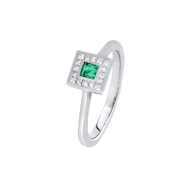 18ct Gold Emerald Rings