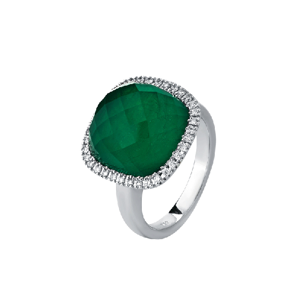 18ct Gold Emerald Rings