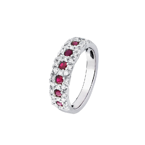 18ct Gold Ruby Rings