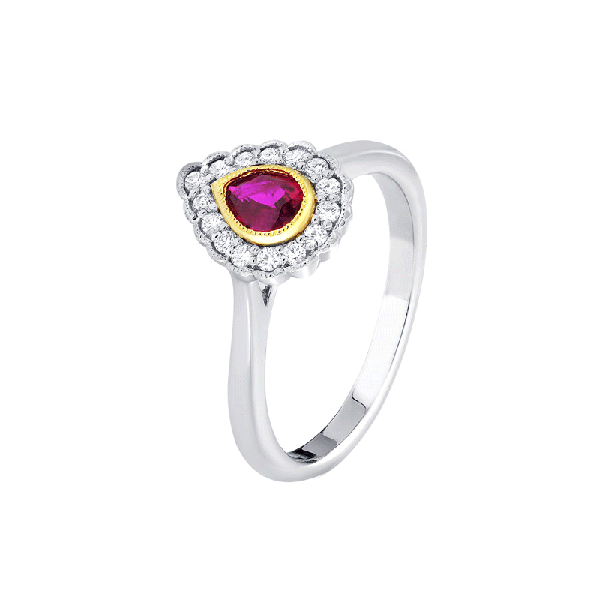 18ct Gold Ruby Rings