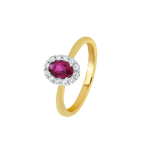 18ct Gold Ruby Rings