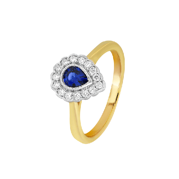 18ct Gold Sapphire Rings