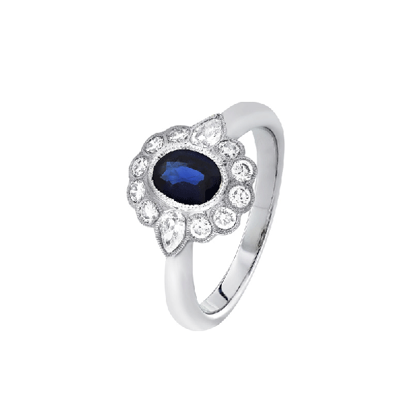 18ct Gold Sapphire Rings