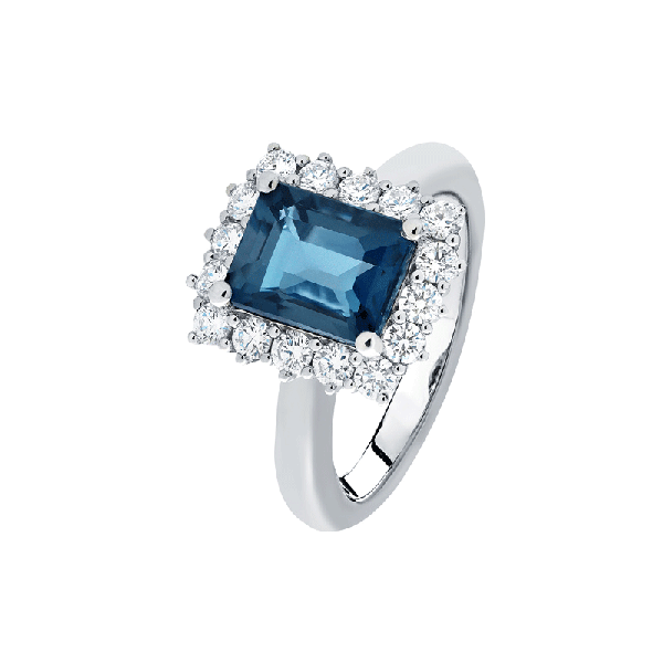 18ct Gold Topaz Rings