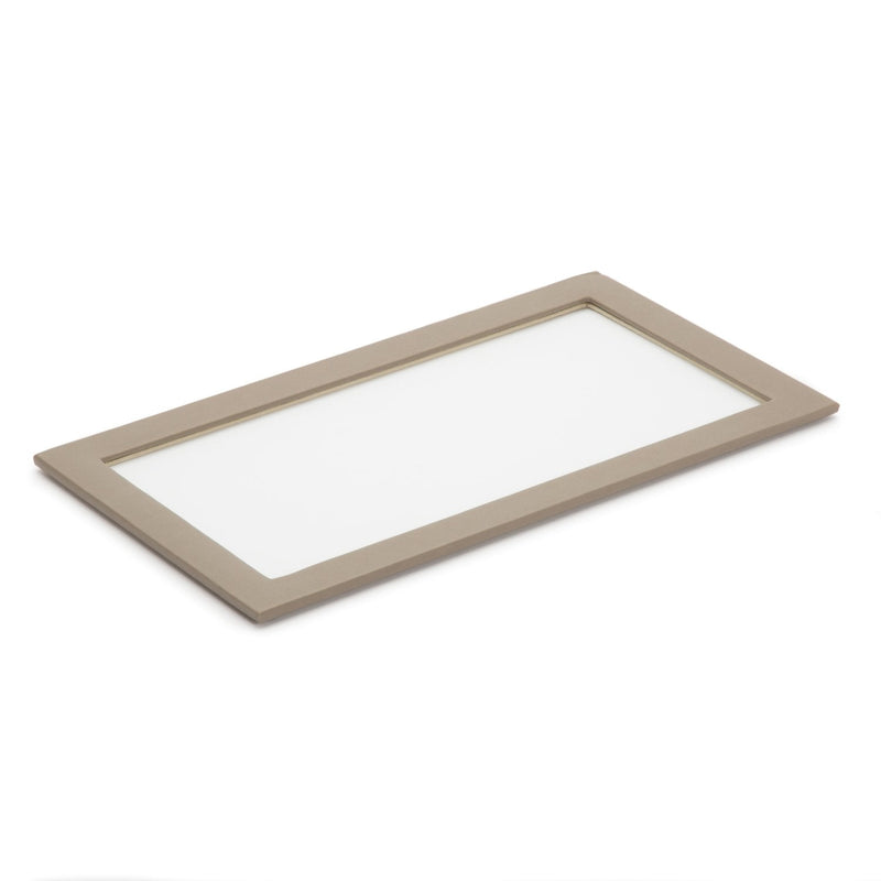 Wolf Vault Tray Glass Lid Grey