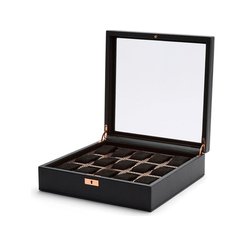 Wolf Axis 15 Piece Watch Box