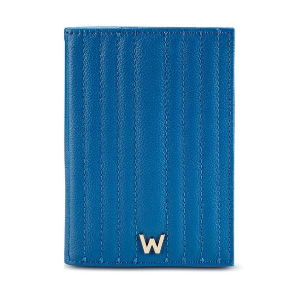 Wolf Mimi Passport Sleeve Marine