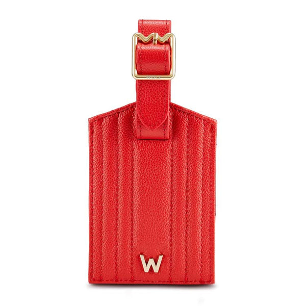 Wolf Mimi Luggage Tag Red