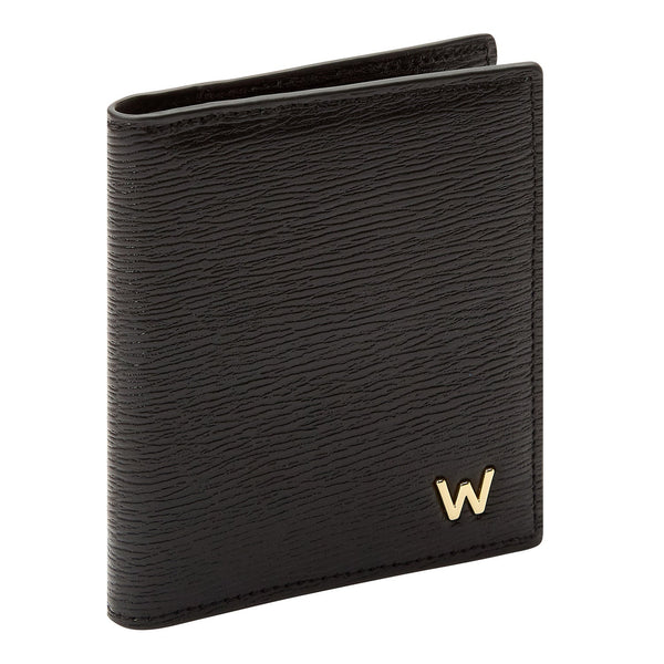 Wolf Logo ID Card Case Black