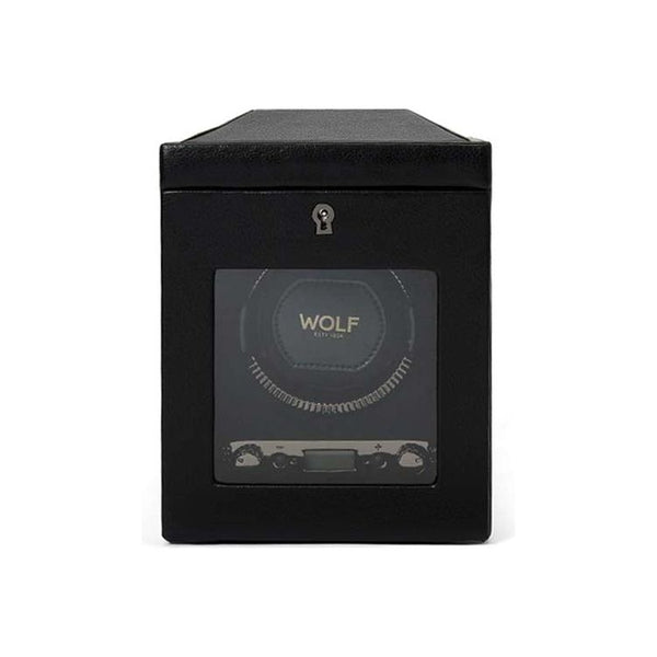 Wolf British Racing Single Watch Winder Black