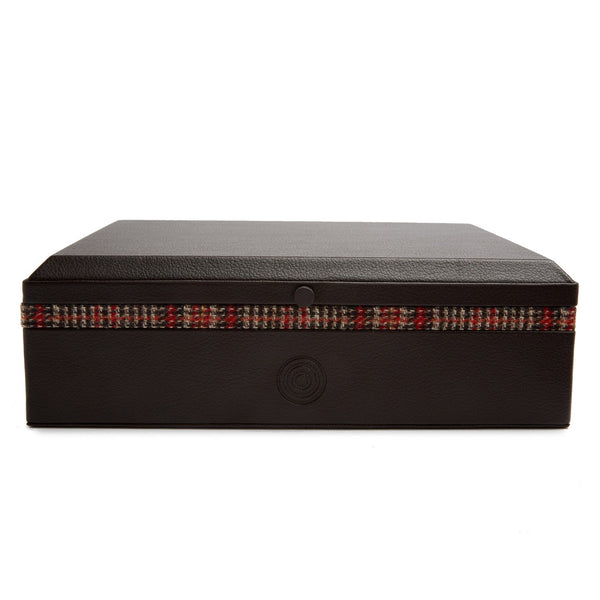 Wolf WM x WOLF Humidor Cigar Case Brown