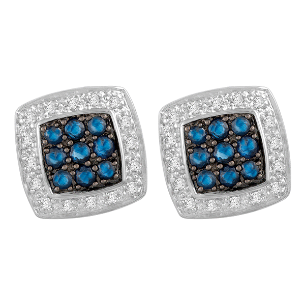 9ct Gold Sapphire Dress Earring