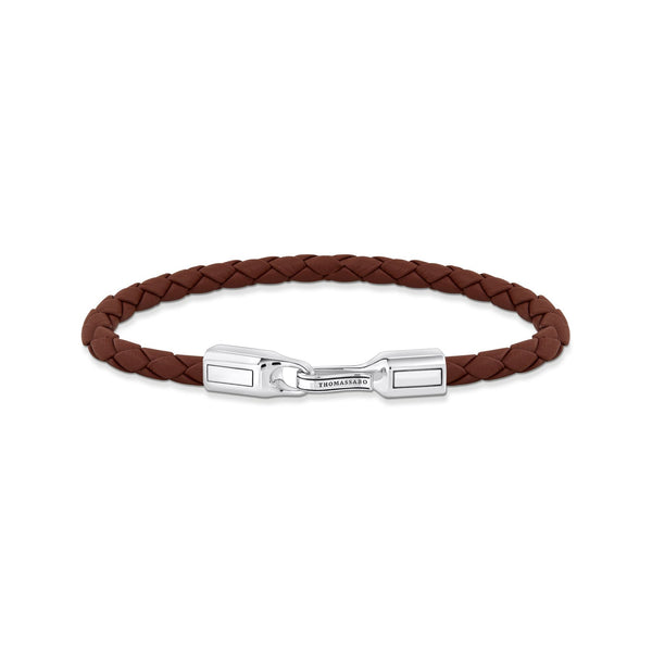 THOMAS SABO Brown Leather Bracelet