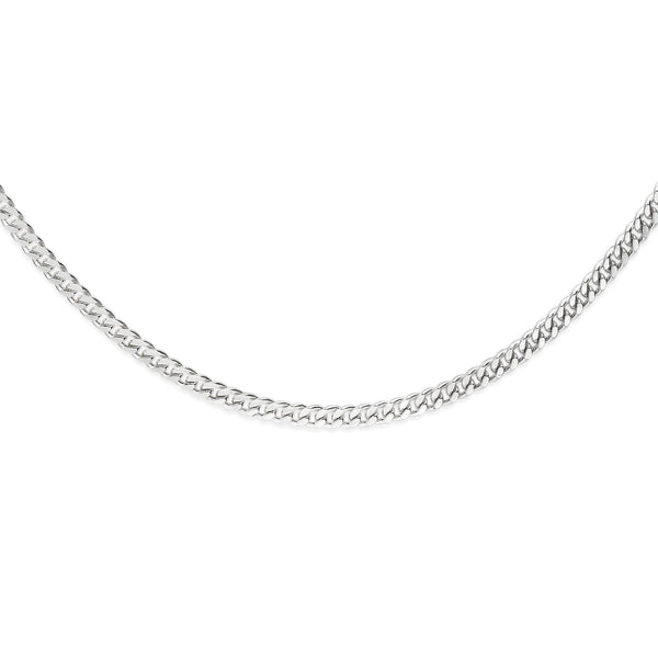 Sterling silver curb link chain