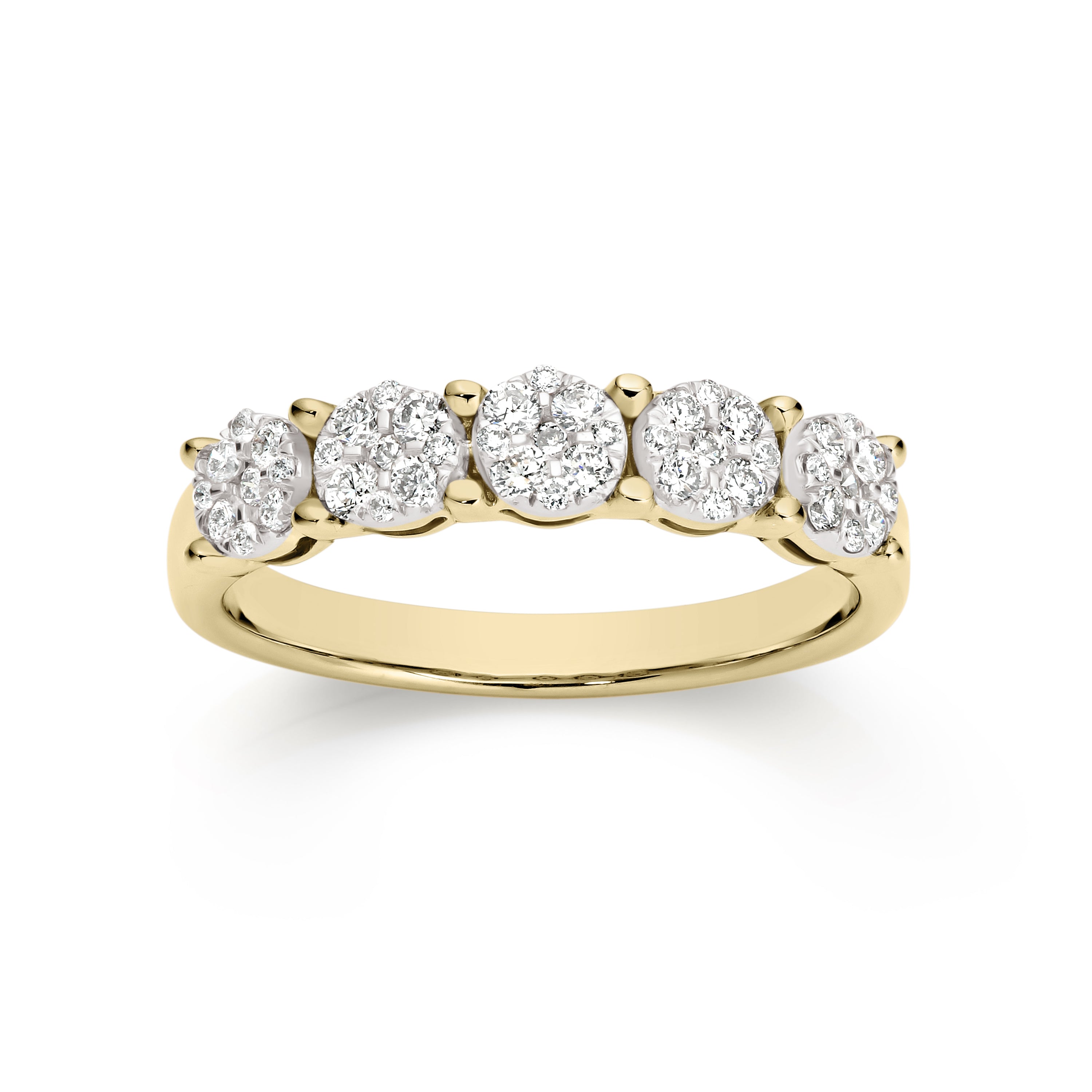 9ct 0.50ct diamond ring