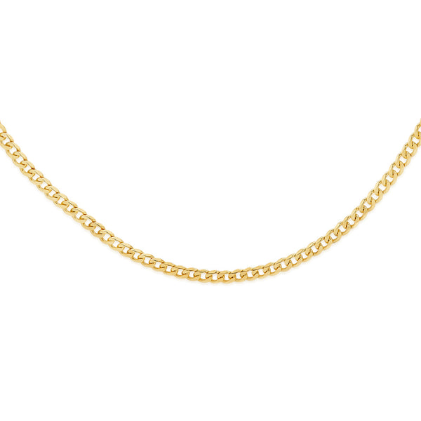 9ct gold curb chain