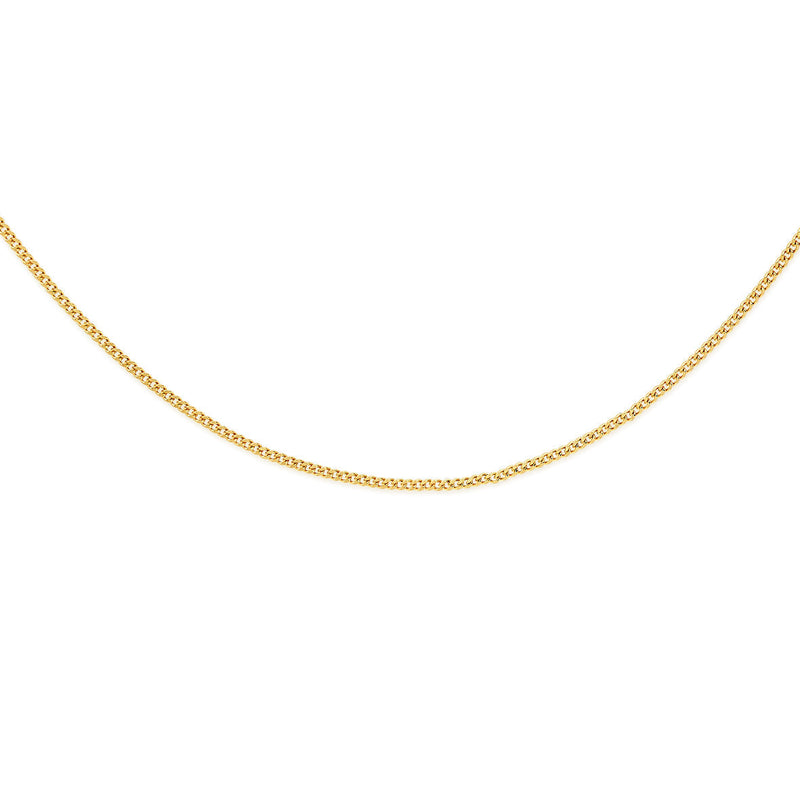 9ct gold curb chain