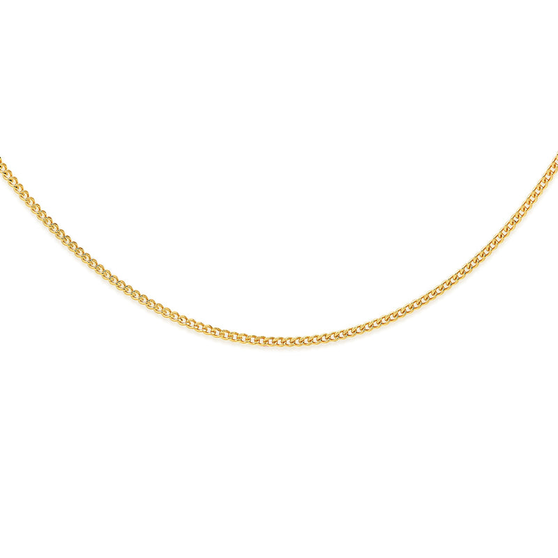 9ct gold curb chain