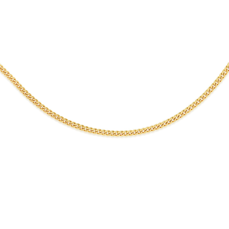 9ct gold curb chain