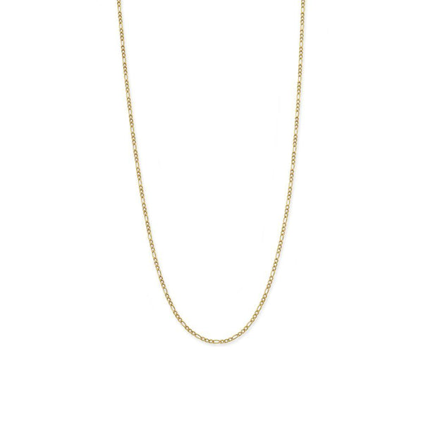 9Ct Gold Silver Filled 40Cm Chain With Extension