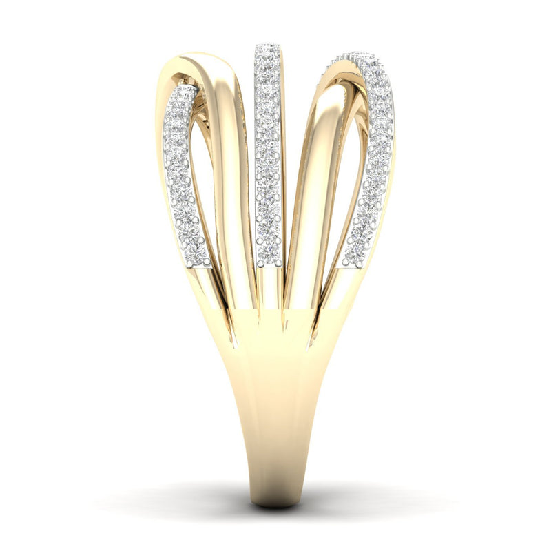 9Ct Gold 0.25Ct Diamond Ring