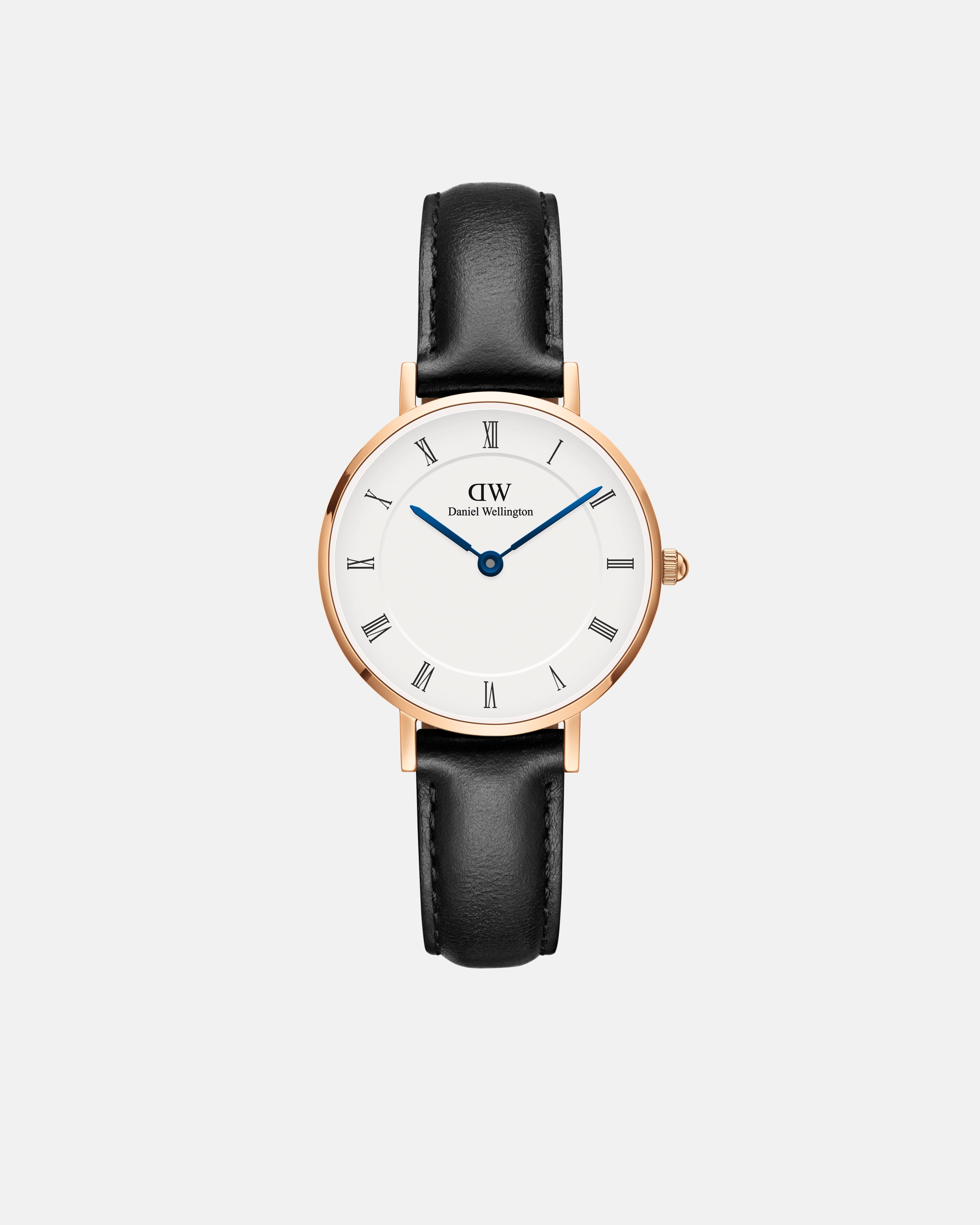 Daniel Wellington Petite Roman Numerals 28 Sheffield Rose Gold White Watch