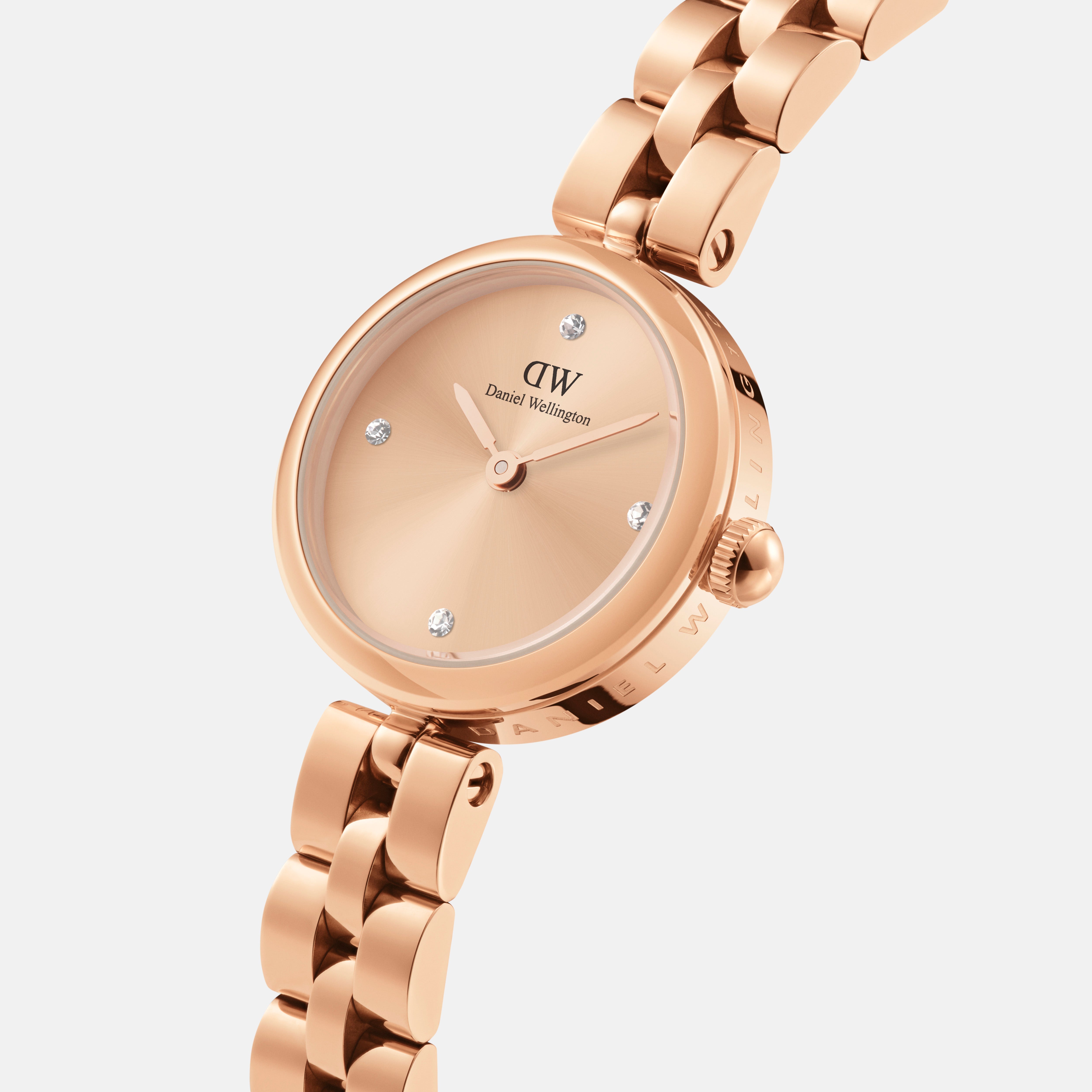 Daniel Wellington Elan Jewellery Watch 22 Rose Gold Unitone Watch