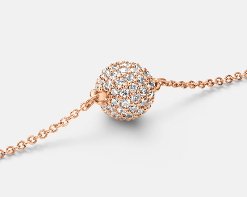 Daniel Wellington Pavé Bracelet Rose Gold
