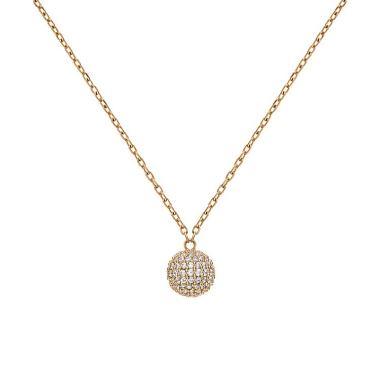 Daniel Wellington Pavé Necklace Gold