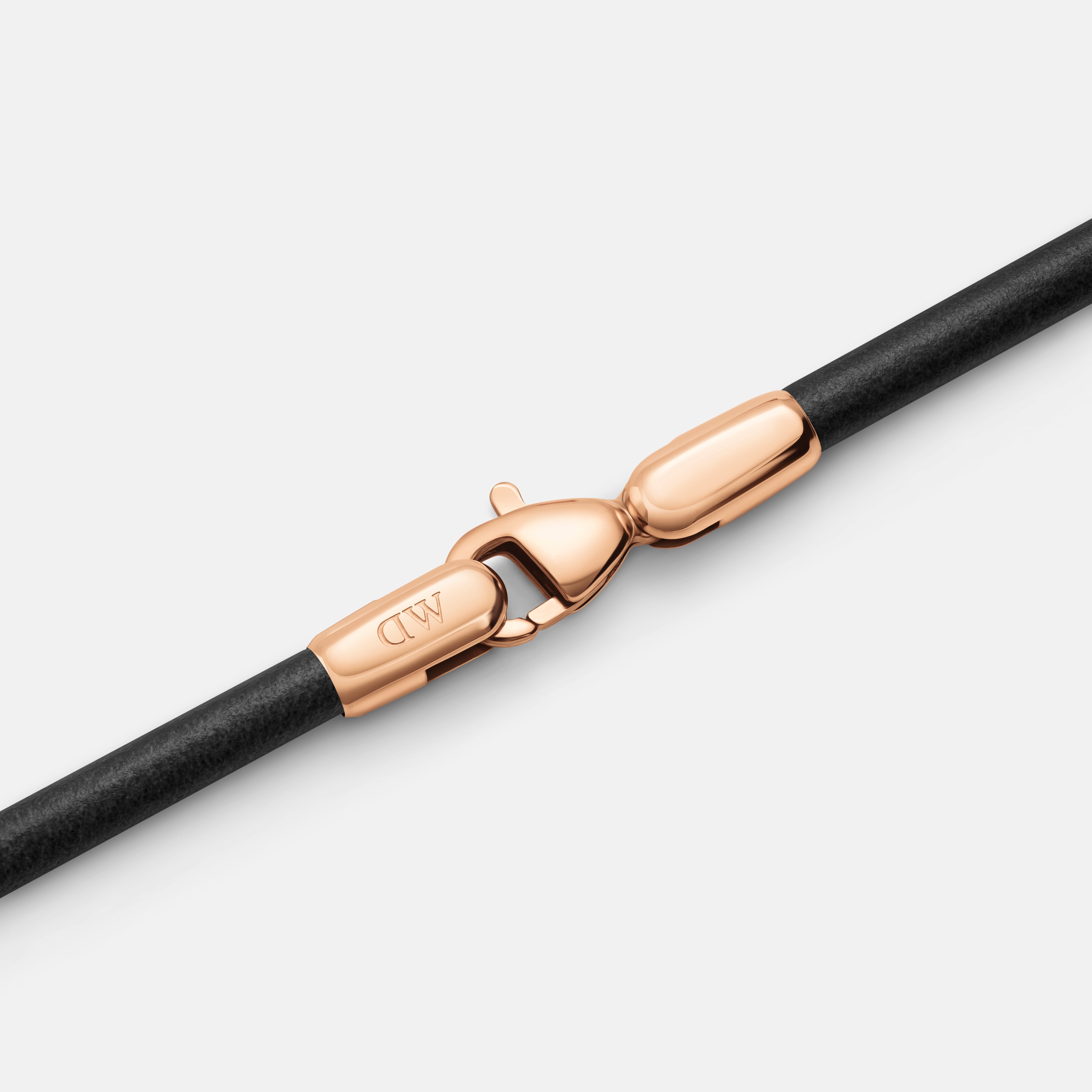 Daniel Wellington Leather Bracelet 2.8 Sheffield Rose Gold