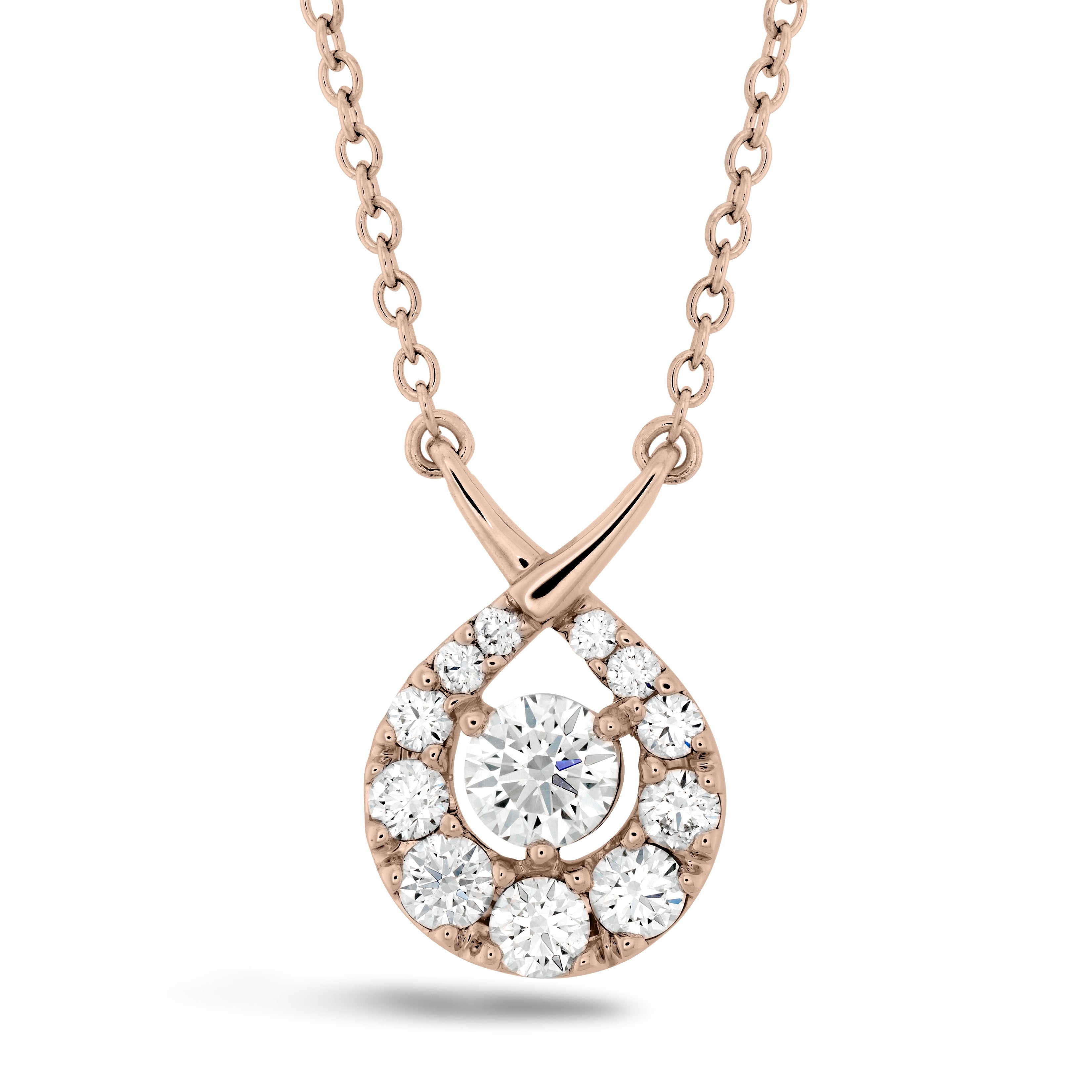 Hearts On Fire Optima Dia Pendant 0.58Ct