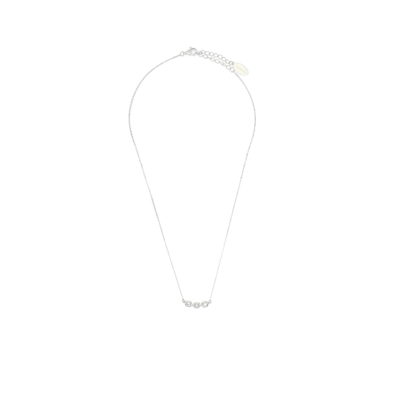 Diamonds by Georgini Six Natural Diamond Link Pendant Silver