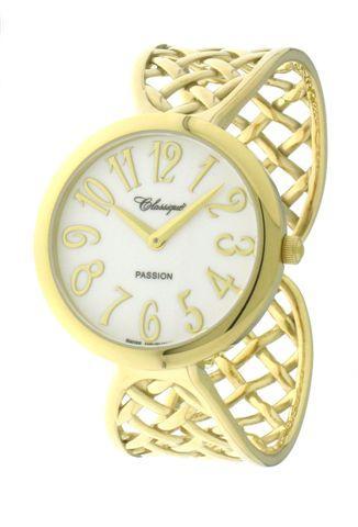 LADIES GP ST/STEEL SWISS QUARTZ BANGLE WATCH