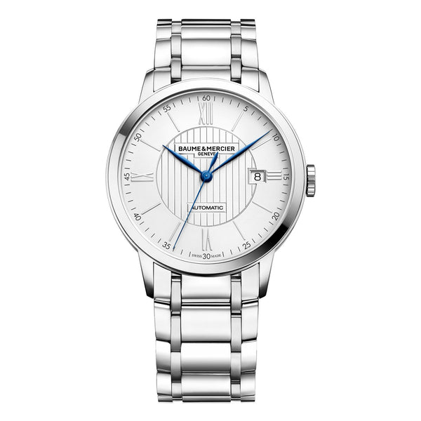 Baume & Mercier - Classima Automatic Diamond Stainless Steel 40mm Mens Watch