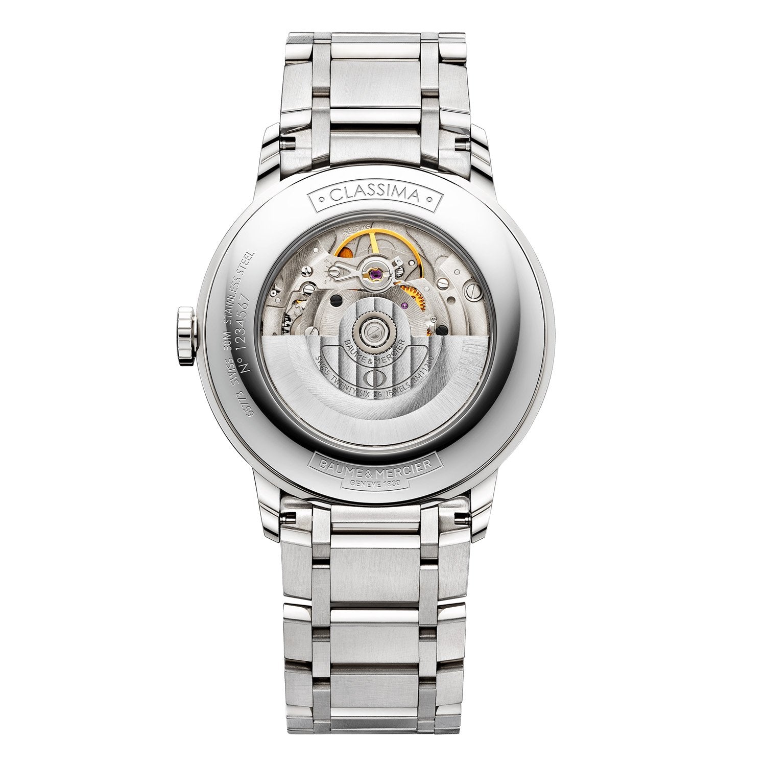 Baume & Mercier - Classima Automatic Diamond Stainless Steel 40mm Mens Watch