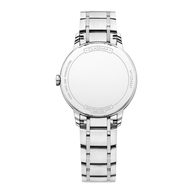 Baume & Mercier - My Classima Diamond Stainless Steel 31mm Ladies Watch