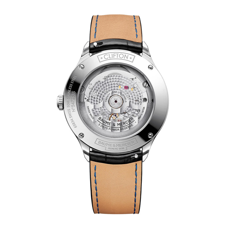 Baume & Mercier - Clifton Baumatic Diamond 40mm Mens Watch