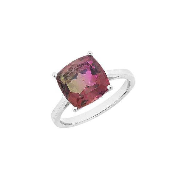 Sterling Silver Tourmaline Ring