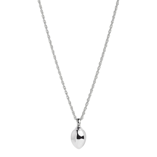 Dew Drop Silver Necklace (45cm)