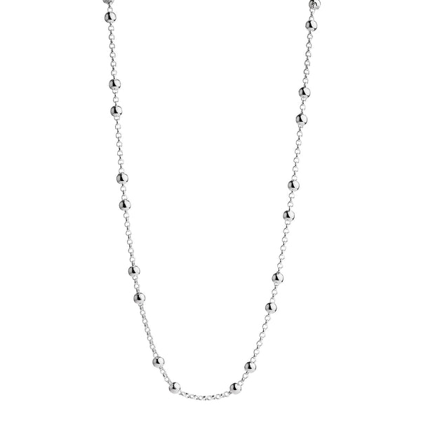 Mattina Silver Necklace (45cm)